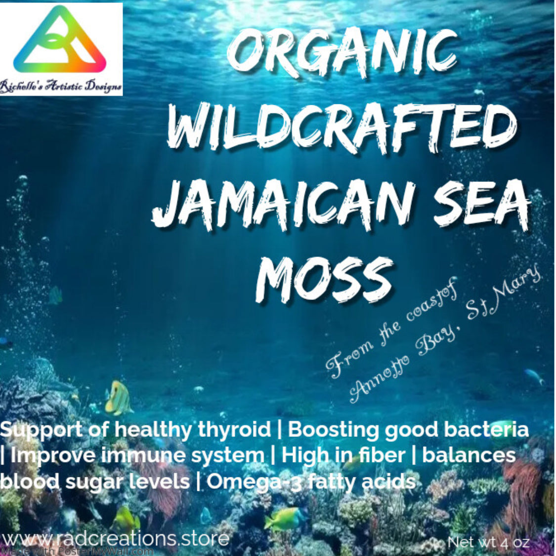 Wildcrafted Jamaican Sea Moss